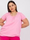 T-shirt-RV-TS-6320.85P-różowy rozmiar - 2XL