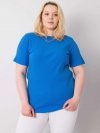 Bluzka-RV-BZ-6323.92-ciemny niebieski rozmiar - 3XL