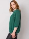 Bluzka-RV-BZ-6640.86-ciemny zielony rozmiar - 3XL