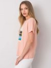 T-shirt-PM-TS-SS21CA82.16-łososiowy rozmiar - S
