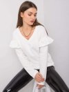 Bluza-RV-BL-6054.15-ecru rozmiar - S/M