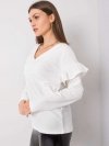 Bluza-RV-BL-6054.15-ecru rozmiar - L/XL