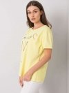 T-shirt-FA-TS-7121.88P-jasny żółty rozmiar - ONE SIZE