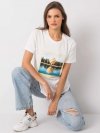 T-shirt-PM-TS-SS21CA82.16-ecru rozmiar - M