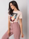 T-shirt-PM-TS-SS21TX04.31-łososiowy rozmiar - L