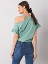 Bluzka-FA-BZ-6946.93P-pistacjowy rozmiar - ONE SIZE