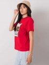 T-shirt-PM-TS-SS21CA82.16-czerwony rozmiar - S