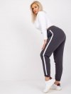 Spodnie dresowe-RV-DR-6643.95-grafitowy rozmiar - 2XL
