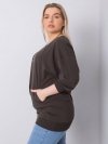 Bluzka-RV-BZ-6388.55P-ciemny khaki rozmiar - ONE SIZE