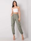 Spodnie-TW-SP-BI-81858.69-khaki rozmiar - L