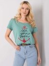 T-shirt-FA-TS-7196.74P-pistacjowy rozmiar - ONE SIZE