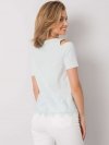 Bluzka-LK-BZ-506538.92P-mietowy rozmiar - 36