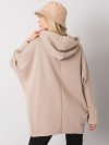 Bluza-RV-BL-7098.28-beżowy rozmiar - ONE SIZE