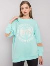 Bluza-FA-BL-7231.33X-mietowy rozmiar - ONE SIZE