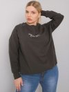 Bluza-RV-BL-7162.12P-ciemny khaki rozmiar - ONE SIZE