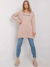 Tunika-RV-TU-7201.43P-ciemny bezowy rozmiar - L/XL