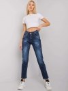 Spodnie jeans-MT-SP-1210.39P-ciemny niebieski rozmiar - 28