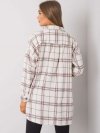 Koszula-TO-KS-0810-3.32-biało-różowy rozmiar - L/XL