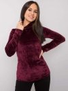Bluzka-LK-BZ-508410.07P-bordowy rozmiar - L/XL