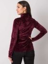 Bluzka-LK-BZ-508410.07P-bordowy rozmiar - L/XL