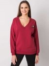 Bluza-RV-BL-7370.78P-bordowy rozmiar - L/XL