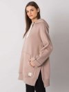 Bluza-RV-BL-7371.00P-ciemny bezowy rozmiar - S/M