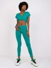 Leginsy-AP-LG-A-002-ciemny zielony rozmiar - XL