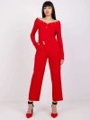 Spodnie-FE-SP-5704.69P-czerwony rozmiar - XS