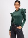Bluzka-DHJ-BZ-6533B.85-ciemny zielony rozmiar - ONE SIZE