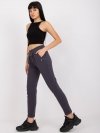 Spodnie dresowe-RV-DR-7806.32-grafitowy rozmiar - XL