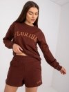 Komplet-FA-KMPL-7676.32-ciemny brązowy rozmiar - L/XL