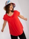 Bluzka-D73761W10978G-czerwony rozmiar - M