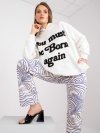Bluza-FA-BL-7716.39-ecru rozmiar - ONE SIZE