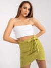 Spódnica-DHJ-SD-15680.28X-limonkowy rozmiar - XL