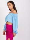 Bluzka-DHJ-BZ-6816.57-jasny niebieski rozmiar - ONE SIZE
