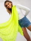 Chustka-AT-CH-LA12813-fluo żółty rozmiar - ONE SIZE