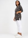 Bluzka-RV-BZ-7036.02P-ciemny khaki rozmiar - ONE SIZE