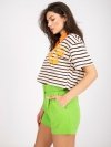 Bluzka-FA-BZ-7785.91P-brązowy rozmiar - ONE SIZE