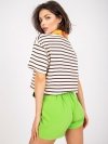 Bluzka-FA-BZ-7785.91P-brązowy rozmiar - ONE SIZE