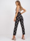 Spodnie-DHJ-SP-3689.08-czarno-zielony rozmiar - XL