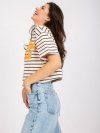 Bluzka-FA-BZ-7785.91P-beżowy rozmiar - ONE SIZE