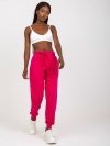 Spodnie dresowe-B-005.60-fuksjowy rozmiar - M