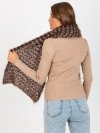 Szalik-AT-SZ-3710.88-ciemny bezowy rozmiar - ONE SIZE