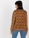Bluza-RV-BL-8185.86-ciemny żółty rozmiar - S/M