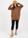 Bluza-RV-BL-8310.60-brązowy rozmiar - ONE SIZE