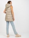 Kamizelka-NM-KZ-D2-3818.98P-ciemny bezowy rozmiar - 2XL
