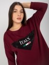 Bluzka-VI-BZ-2911.82P-ciemny fioletowy rozmiar - ONE SIZE