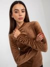 Bluzka-RP-BZ-8181.45P-brązowy rozmiar - ONE SIZE