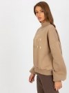Bluza-EM-BL-643.39X-ciemny bezowy rozmiar - S/M