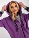 Bluza-RV-BL-6832.10-fioletowy rozmiar - L/XL
